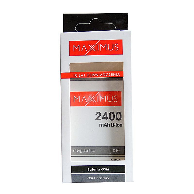 BAT. MAXXIMUS LG K10 2400mAh - Billede 4